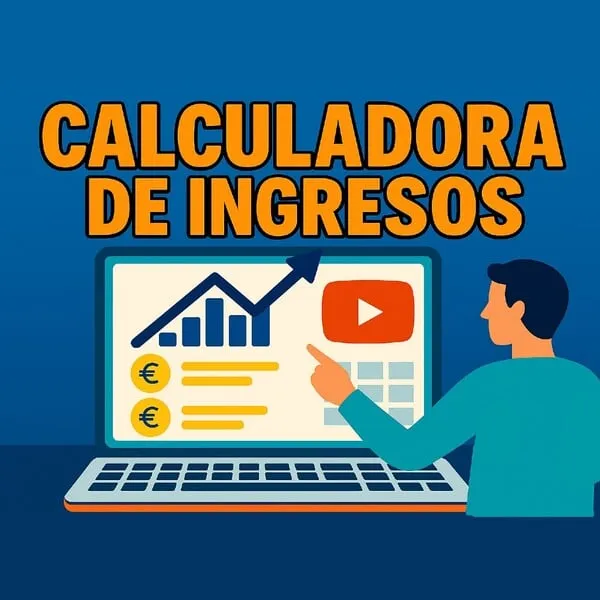 Portada de Calculadora de ingresos en YouTube
