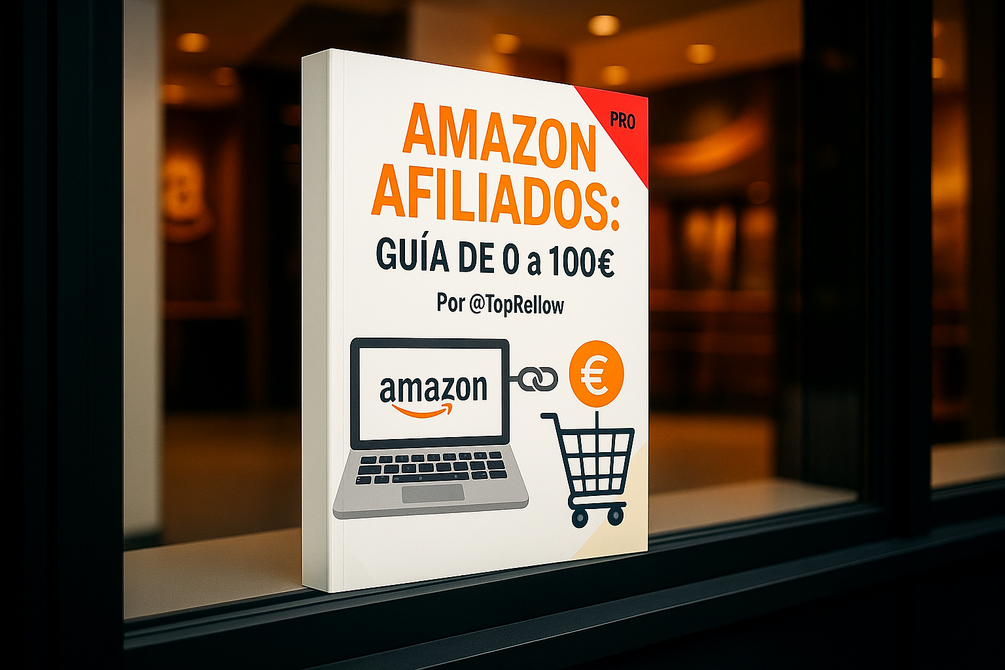 Portada de Amazon Afiliados: Guía PRO de 0 a 100 euros