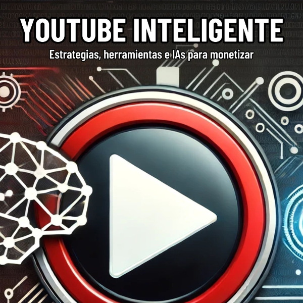 Portada de YouTube Inteligente: estrategias, herramientas e IAs para monetizar